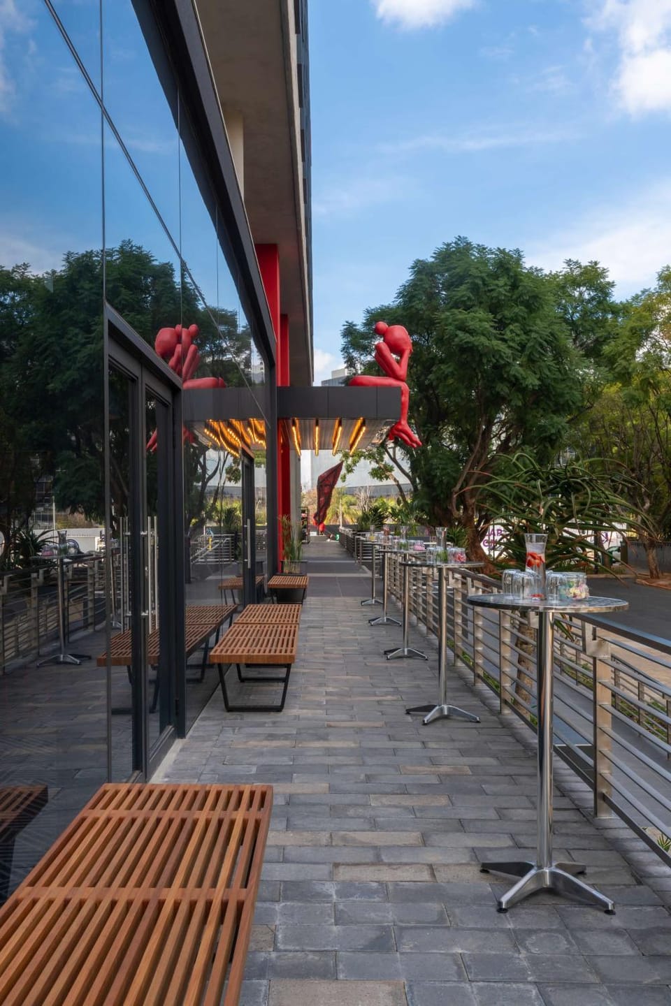 Patio, Business facilities