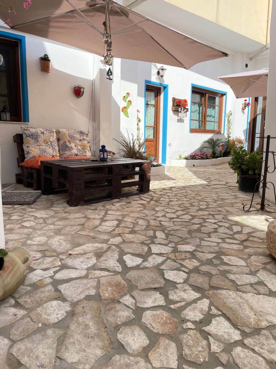 Property building, Patio