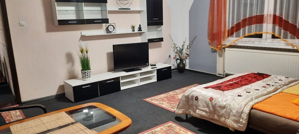 Communal lounge/ TV room, Bed, TV and multimedia, Photo of the whole room, Seating area, Bedroom