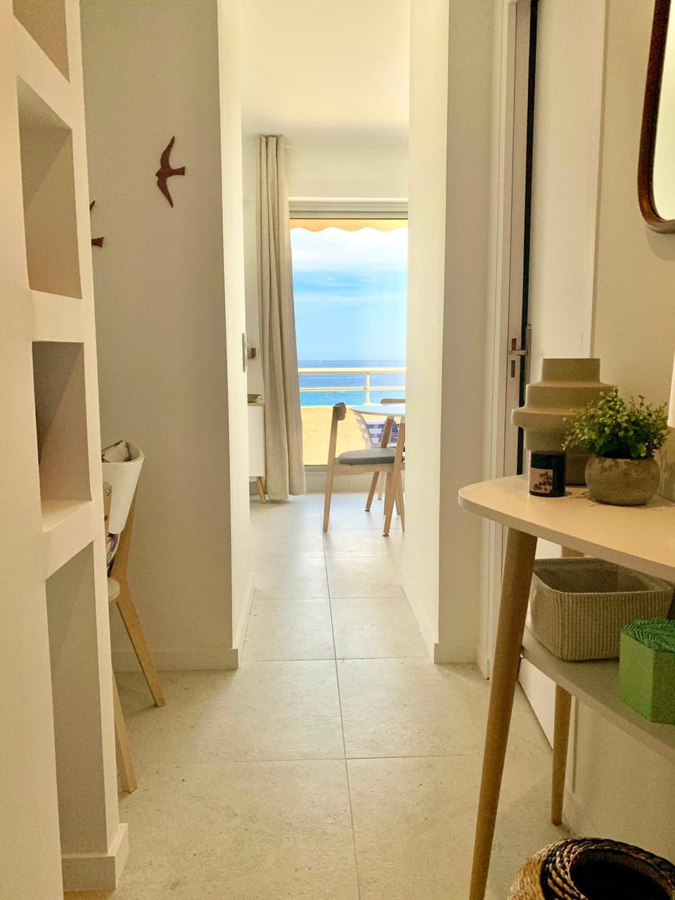 Kitchen or kitchenette, Sea view