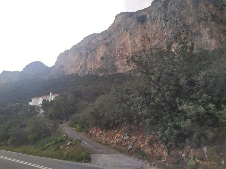 East Red Rock and View Leonidio maisonette studio Apartment in Arcadia, Greece