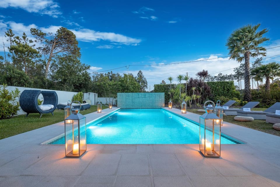 Garden, Swimming pool, sunbed