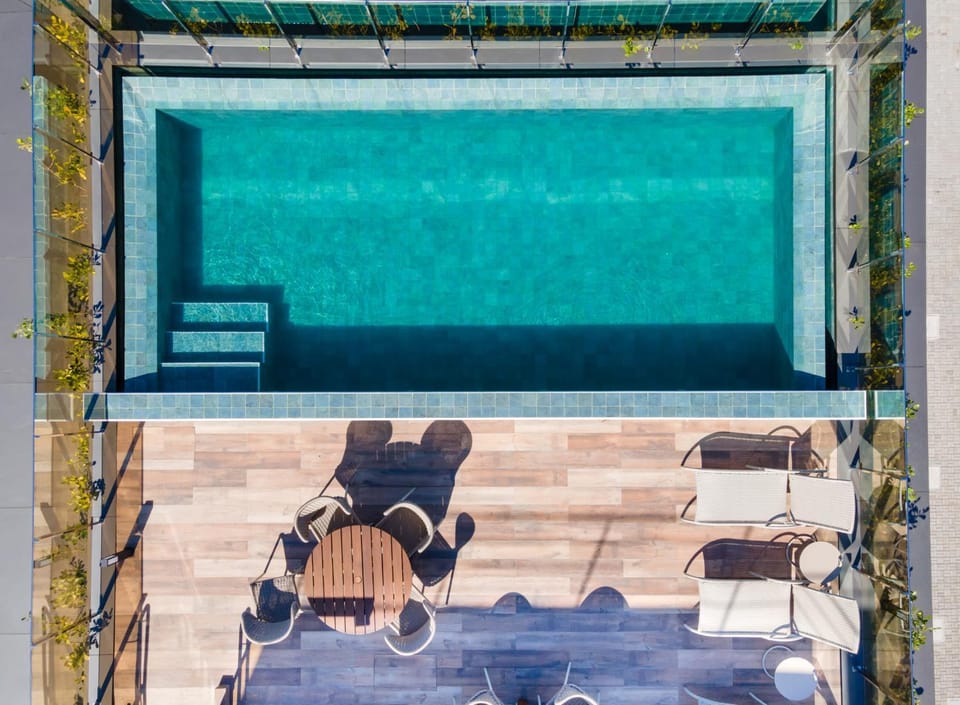 Pool view, Swimming pool