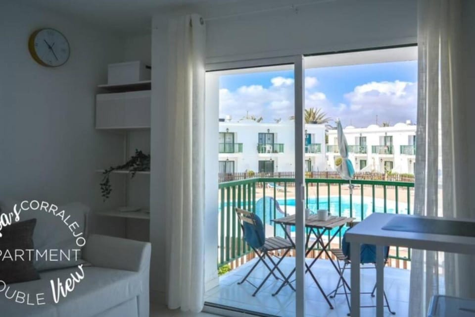 B-Rent Noa's Double Pool View Apartment in Corralejo