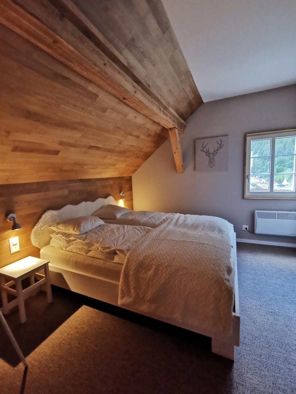 Photo of the whole room, Bedroom