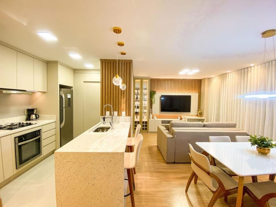 Rosa Edifício Vivere Canela Apartment in Canela