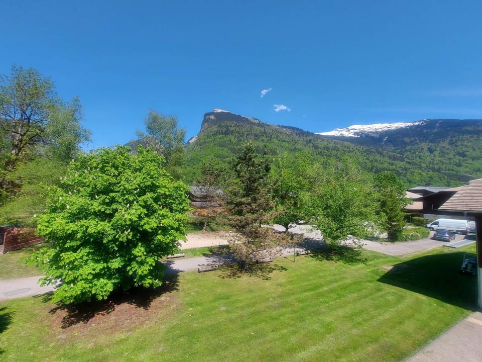 Appartement calme avec piscines chauffée et extérieure - FR-1-624-29 Apartment in Samoëns