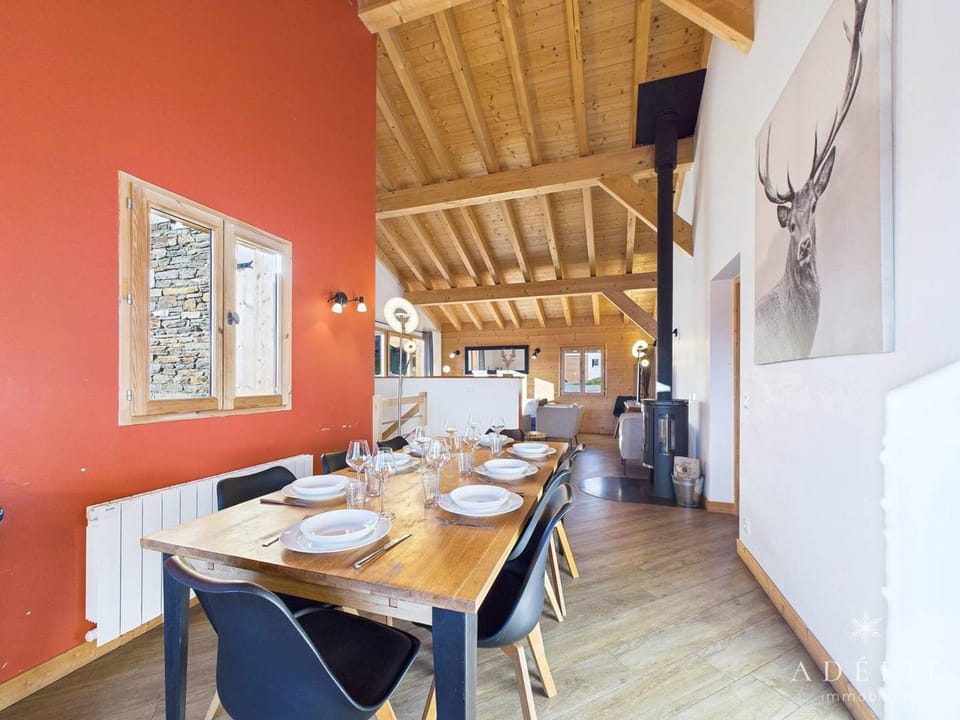 Chalet moderne, jacuzzi, sauna, 12 pers, proche pistes - FR-1-398-636 Chalet in Montvalezan