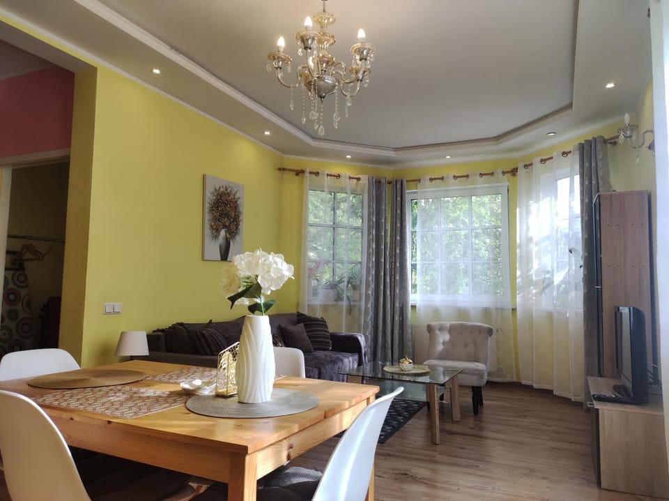 Boutigue city house with terrace and garden free parking Apartment in Riga