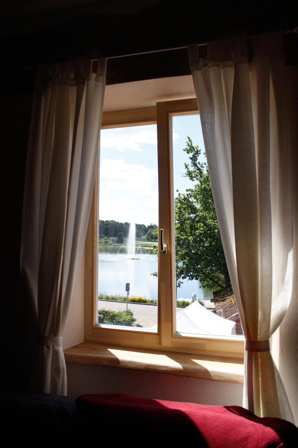 Natural landscape, Lake view