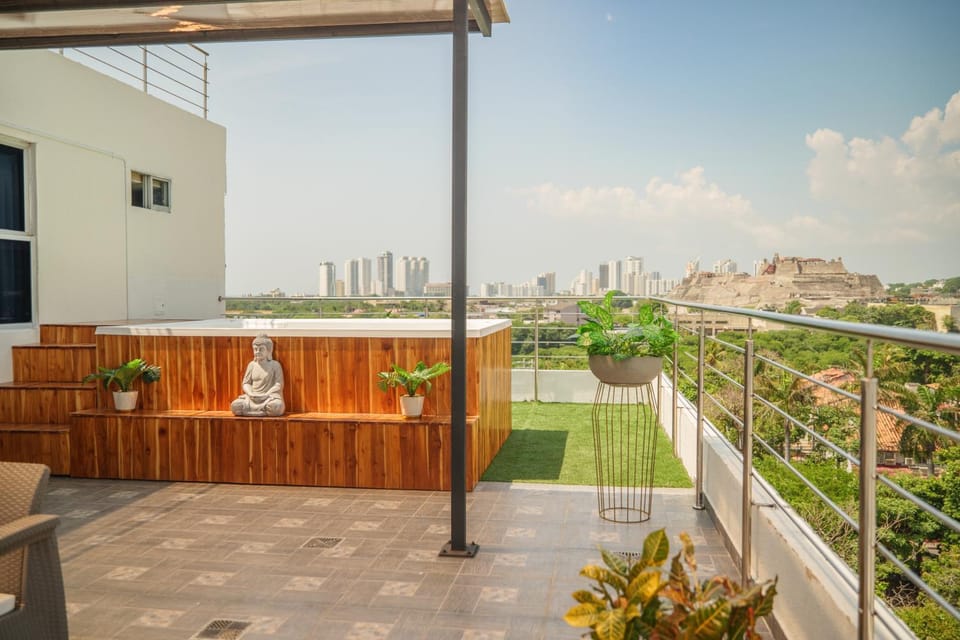 Suite con balcón cerca al centro Cartagena Apartment in Cartagena