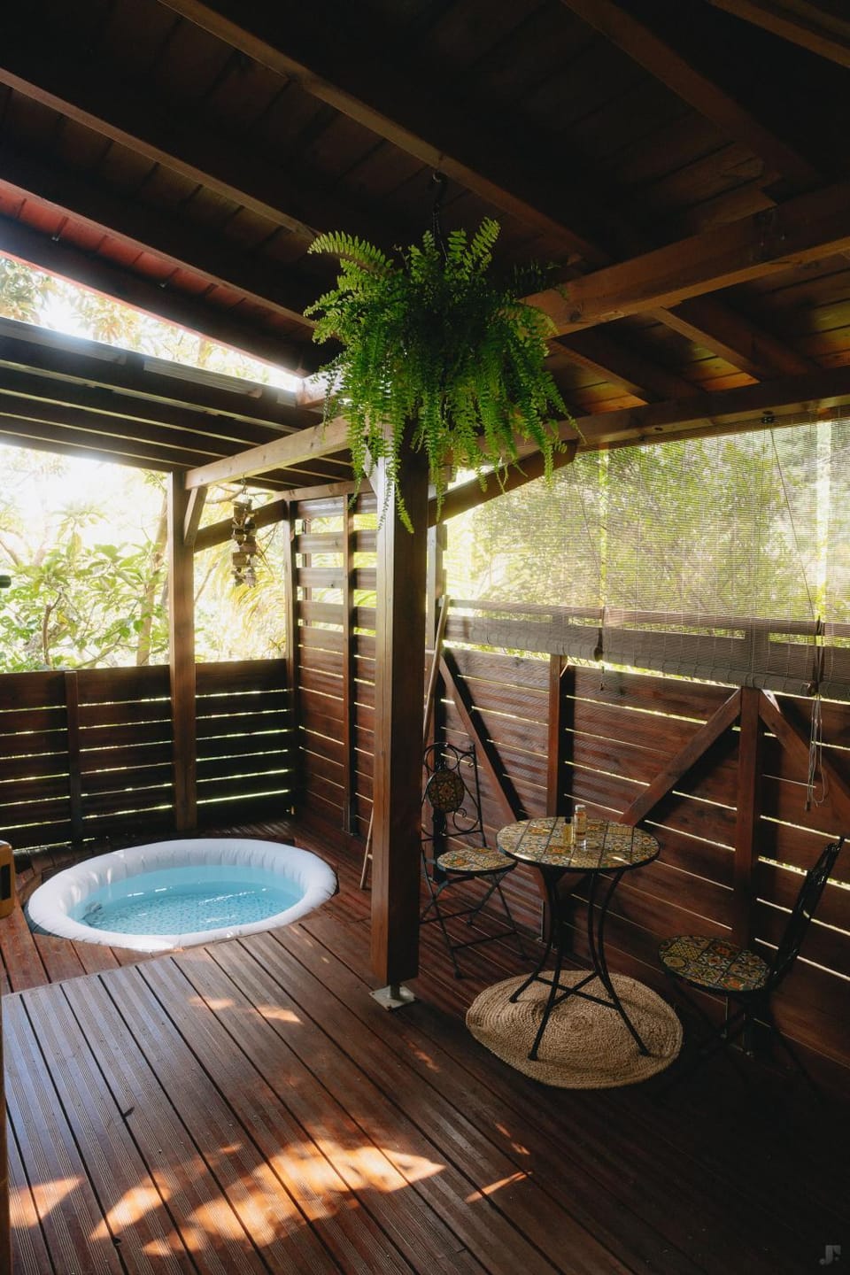 Patio, Natural landscape, Hot Tub, View (from property/room), Balcony/Terrace