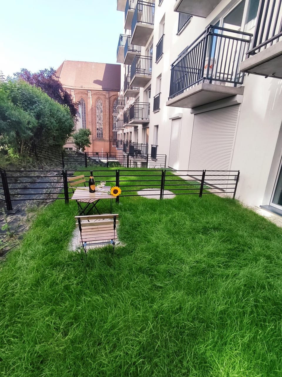 Property building, Garden, Garden view