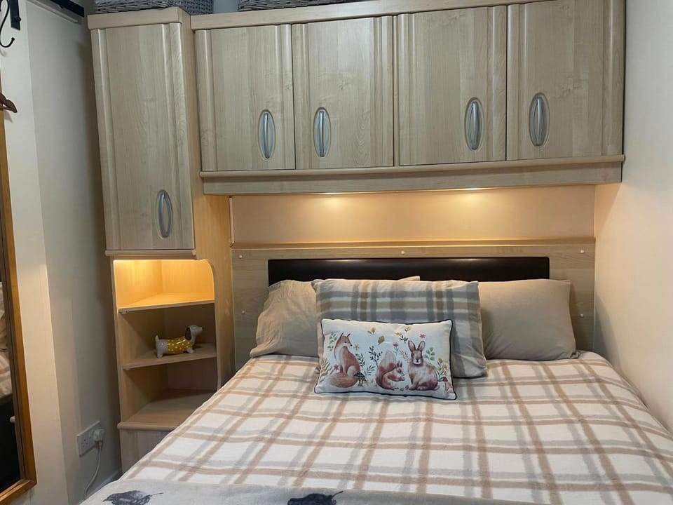 Bed, Photo of the whole room, Bedroom, wardrobe