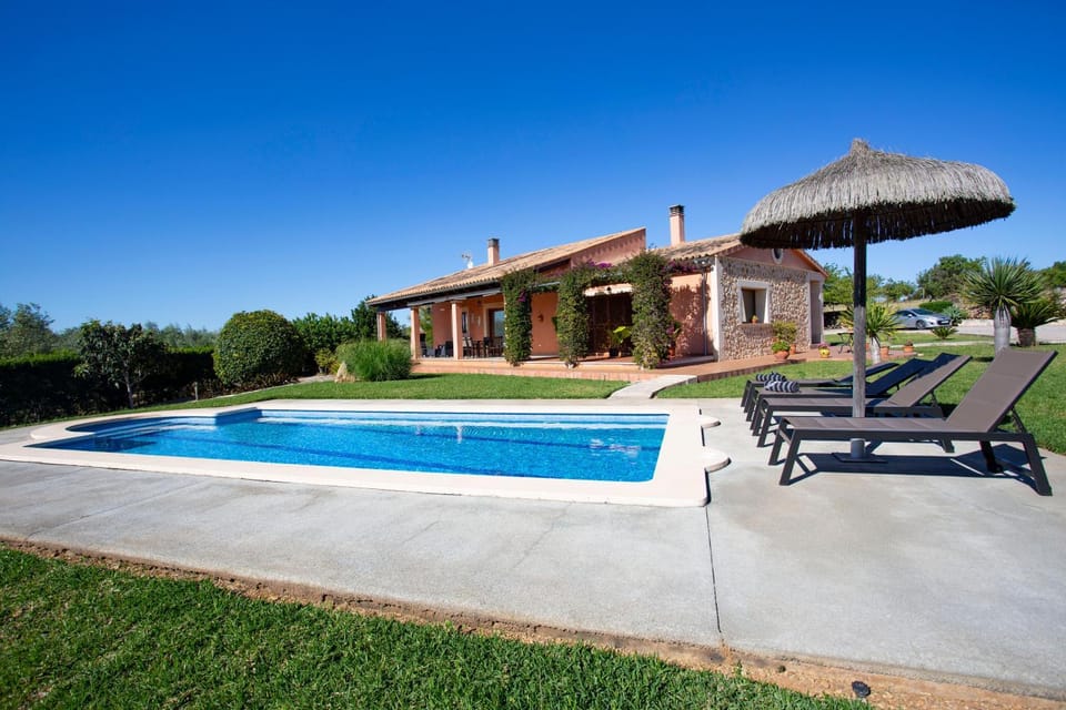 Property building, Living room, Swimming pool