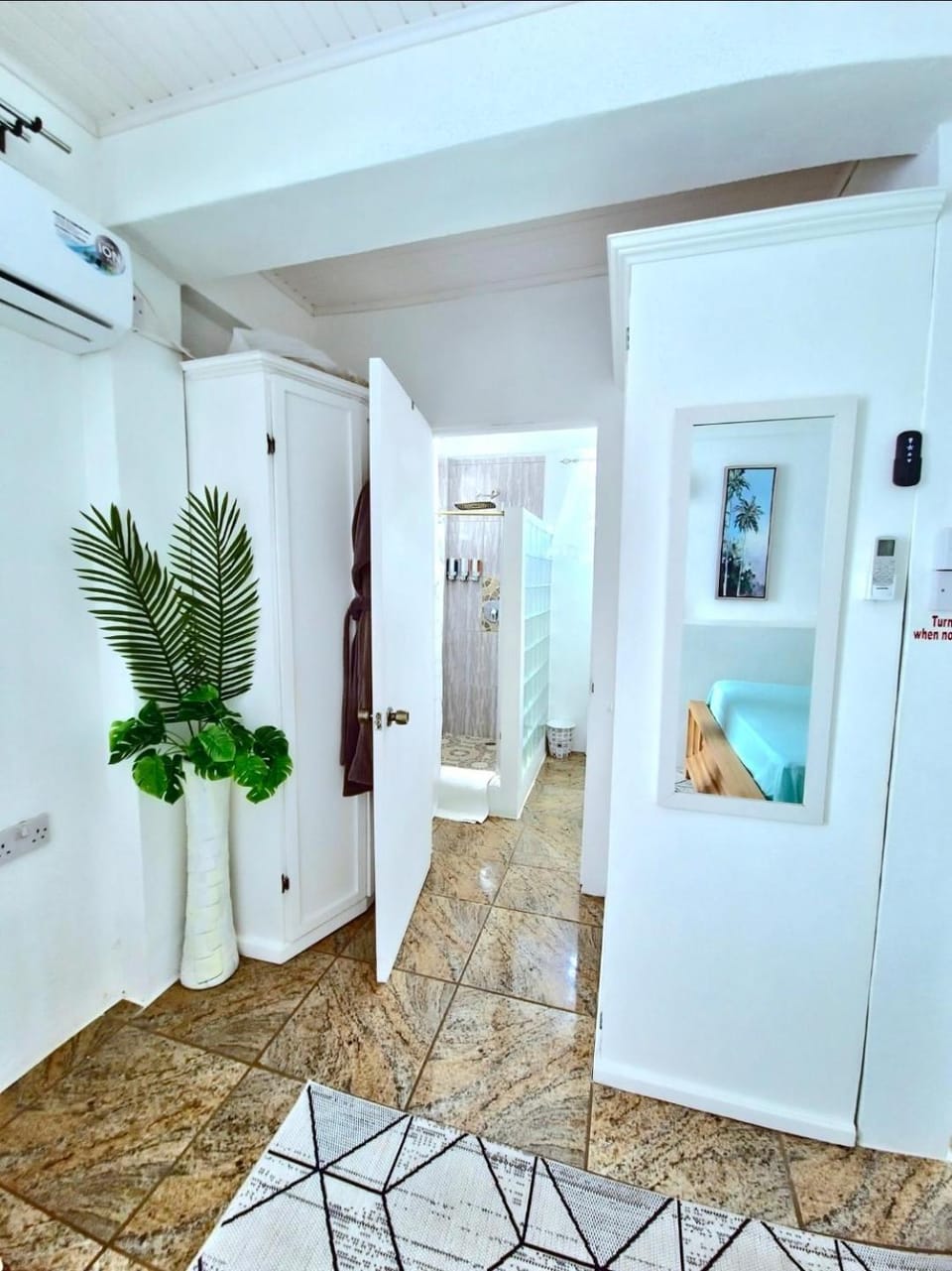 Shower, Bathroom, Bedroom