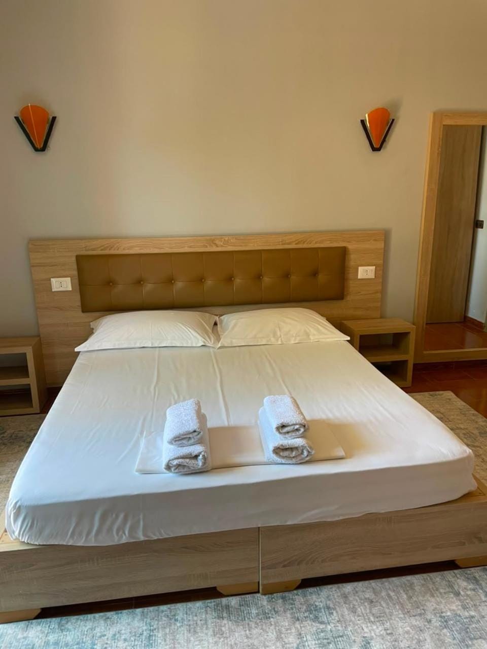 Top view hostel Hostel in Tirana County, Albania