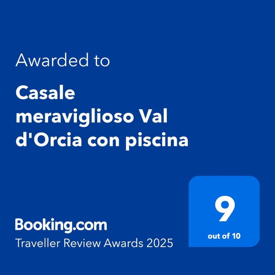Casale meraviglioso Val d'Orcia con piscina e Sauna Villa in Tuscany