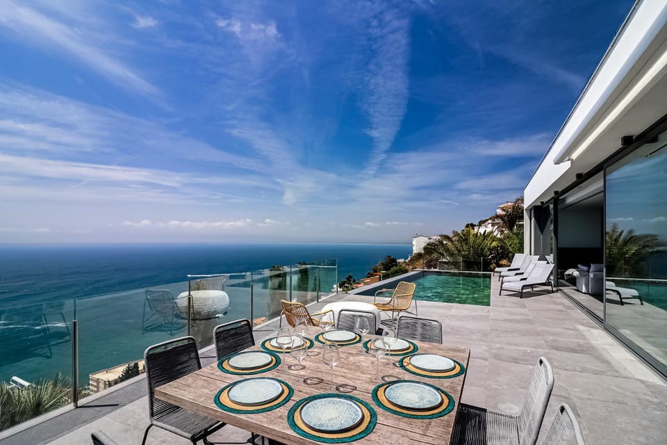 View (from property/room), Balcony/Terrace, Sea view