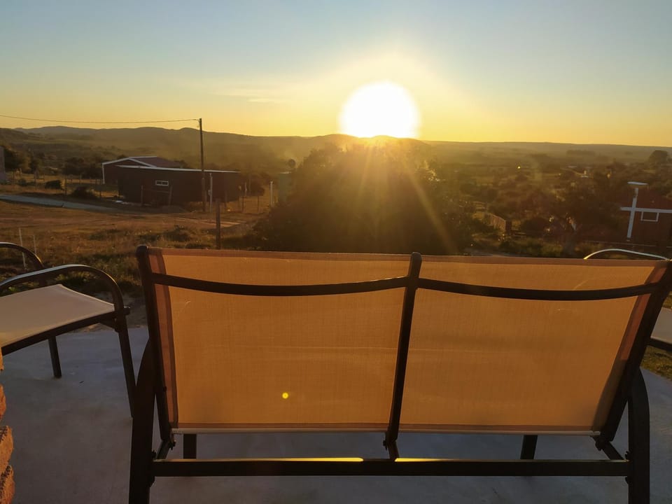 Patio, Patio, Natural landscape, Balcony/Terrace, Sunset