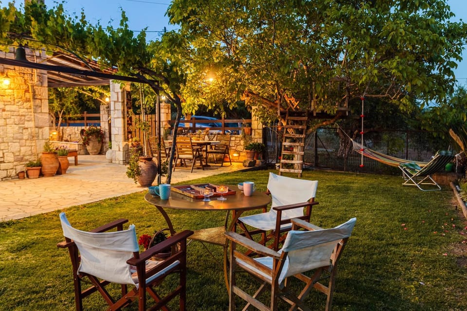 Petalidi Olive Garden Stone House near the beach Apartment in Messenia