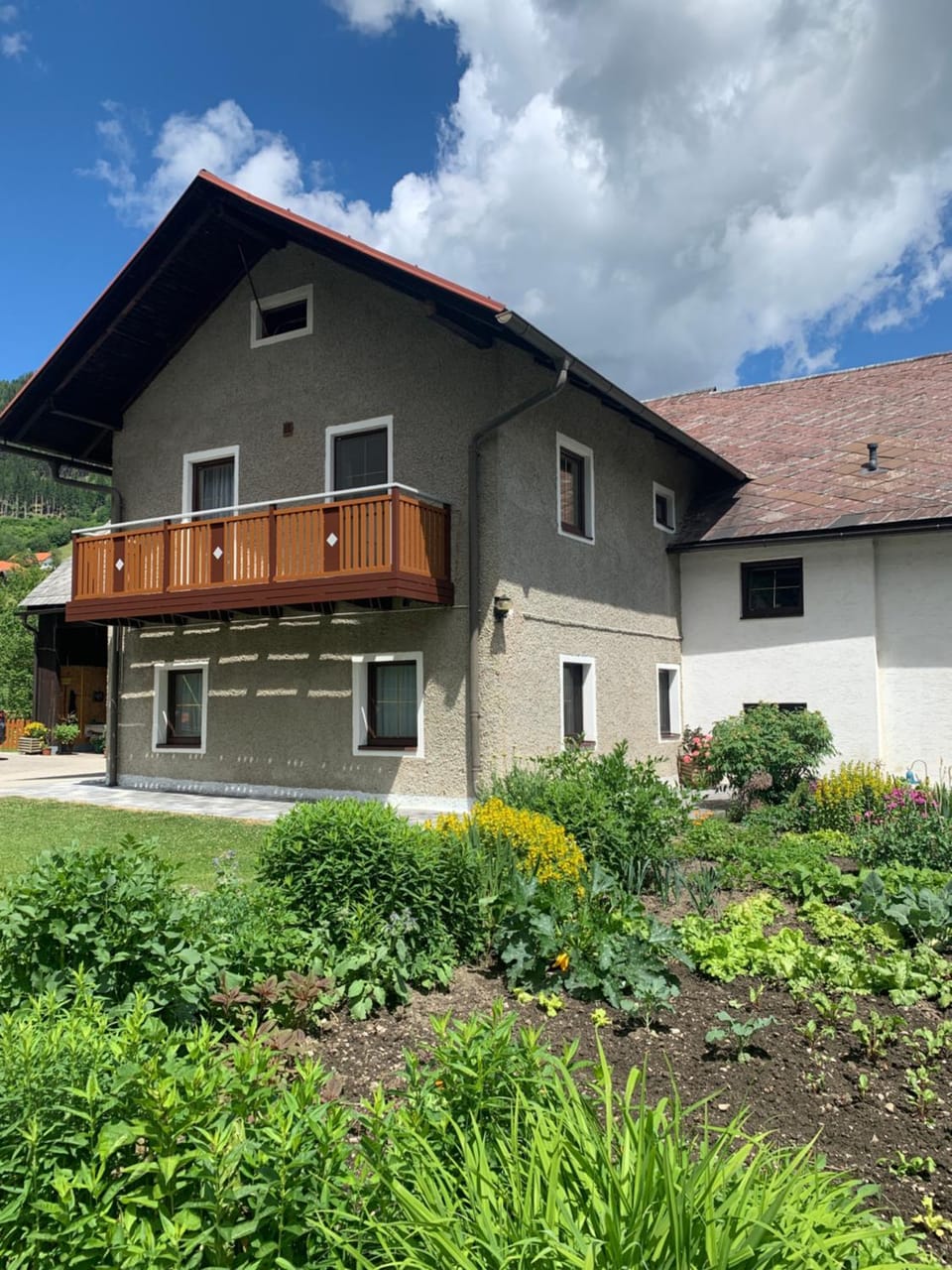 Property building, Garden