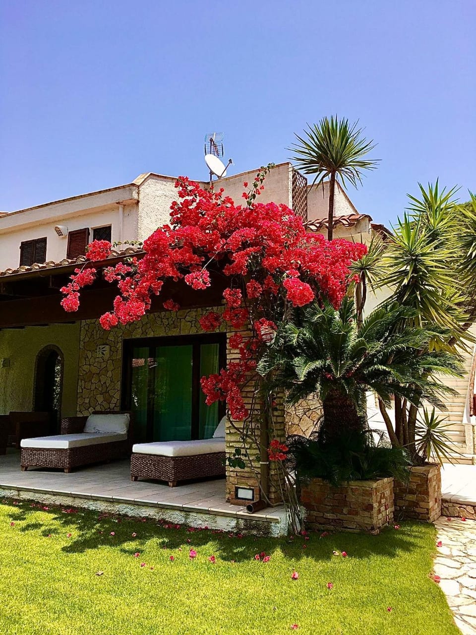 Property building, Garden