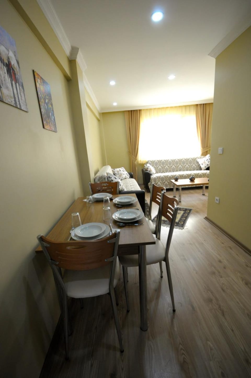 Living room, Seating area, Dining area