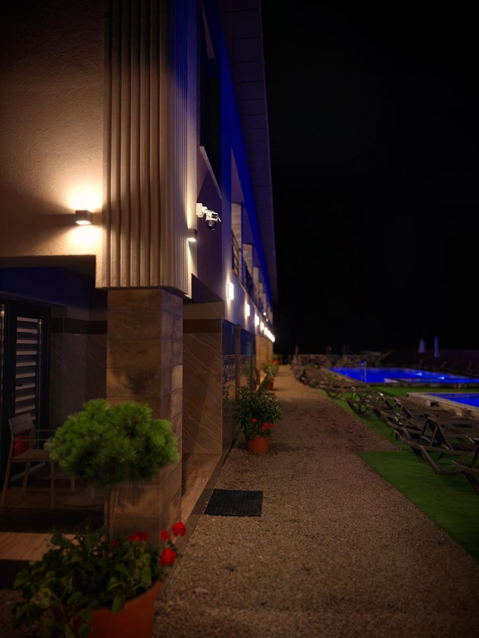 Property building, Night