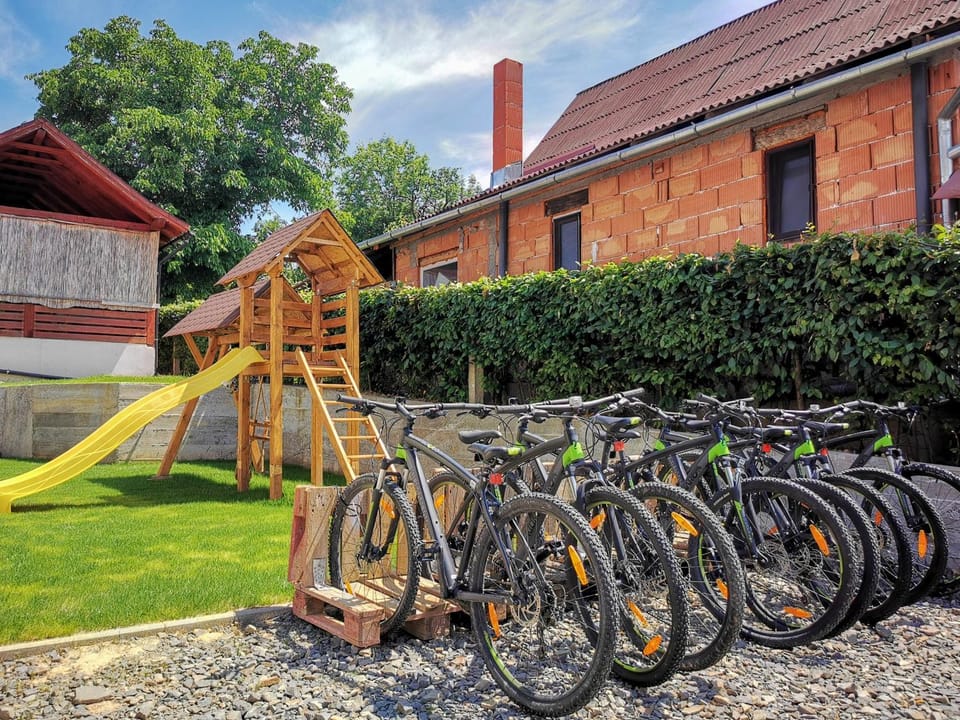 Children play ground, Cycling