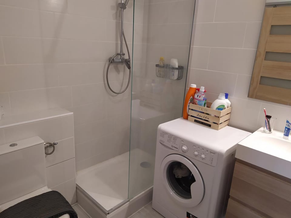 Shower, Toilet, Bathroom, washing machine