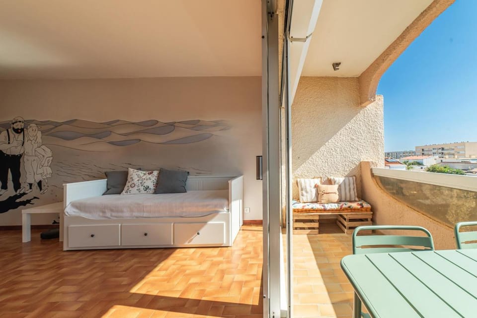 Bed, Balcony/Terrace