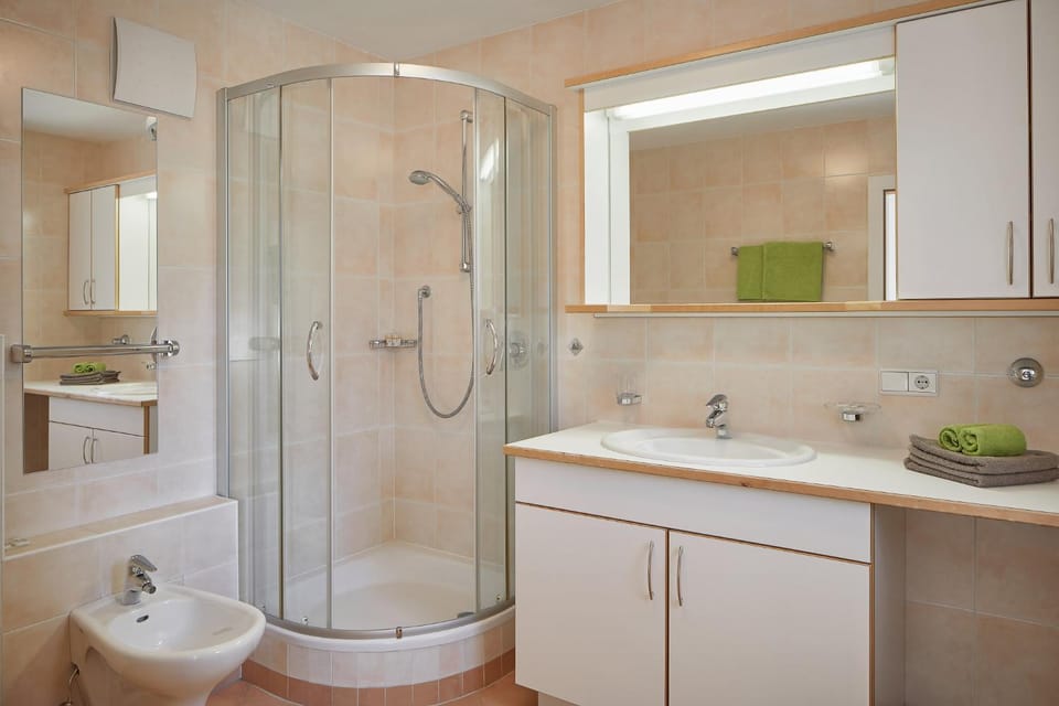 Shower, Toilet, Bathroom, towels