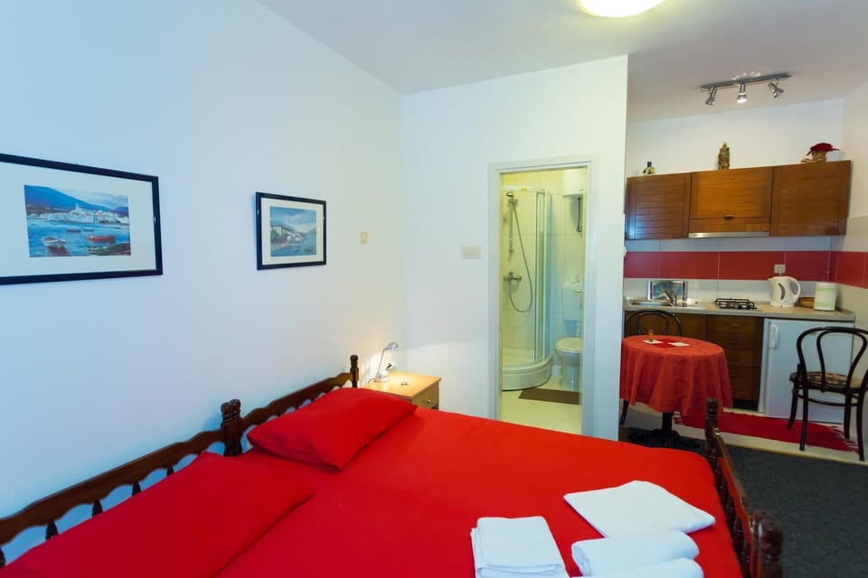 Kitchen or kitchenette, Bedroom