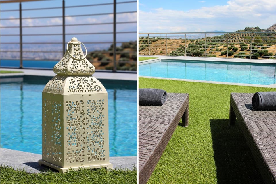 Design Villa Nicol - Heated Pool - Summer kitchen Villa in Crete