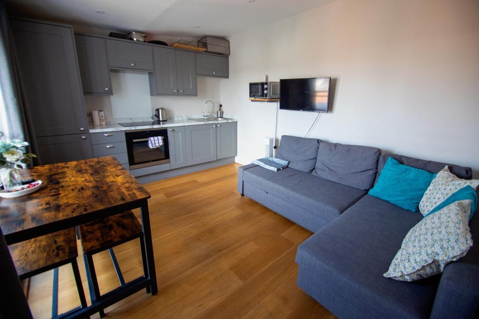 Kitchen or kitchenette, Seating area, Dining area, microwave, oven, stove, washing machine, kitchen