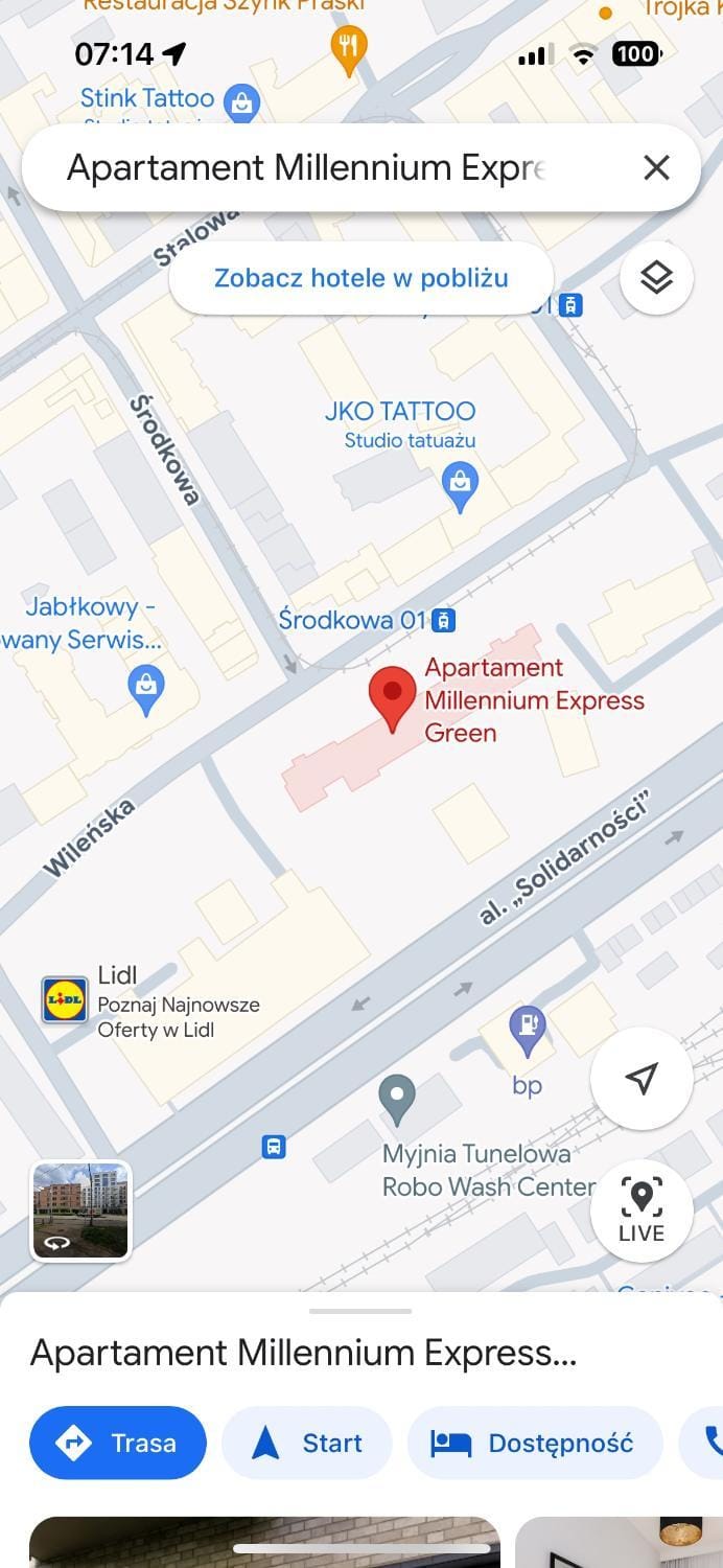 Property building, Street view