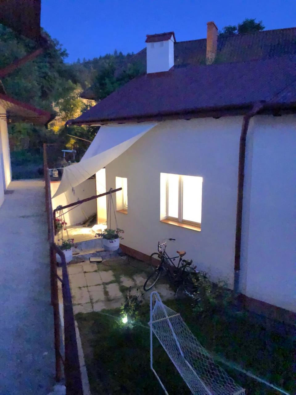 Property building, Patio