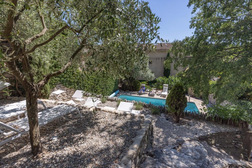 Natural landscape, Swimming pool, sunbed