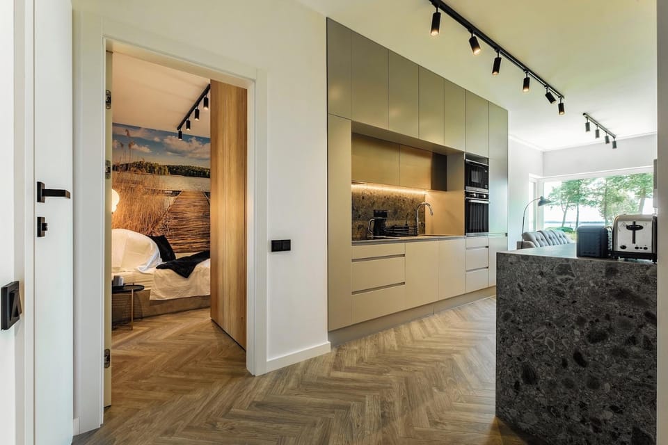 Nautica Resort Ekskluzywny apartament z widokiem na jezioro Niegocin Apartment in Lithuania