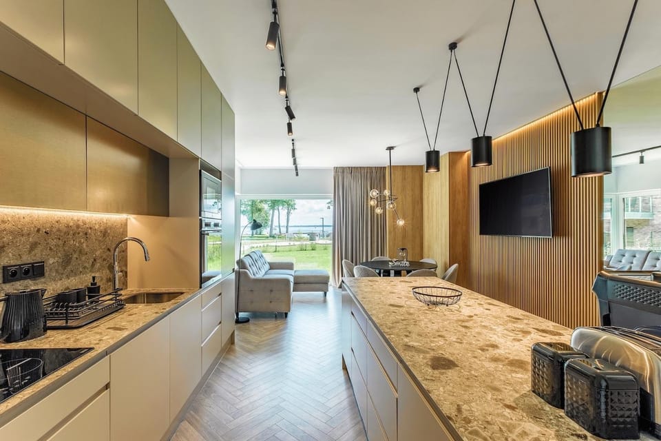 Nautica Resort Ekskluzywny apartament z widokiem na jezioro Niegocin Apartment in Lithuania