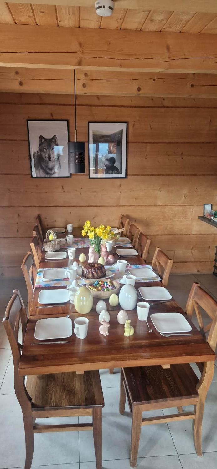 Dining area, Breakfast
