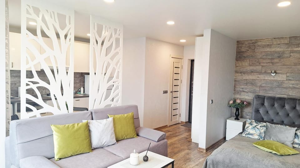 Apartamentai su balkonu prie Akropolio Taikos pr 48 Apartment in Klaipėda