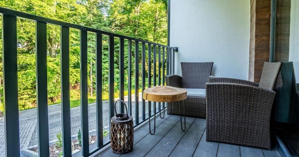 Balcony/Terrace, Living room, Garden view