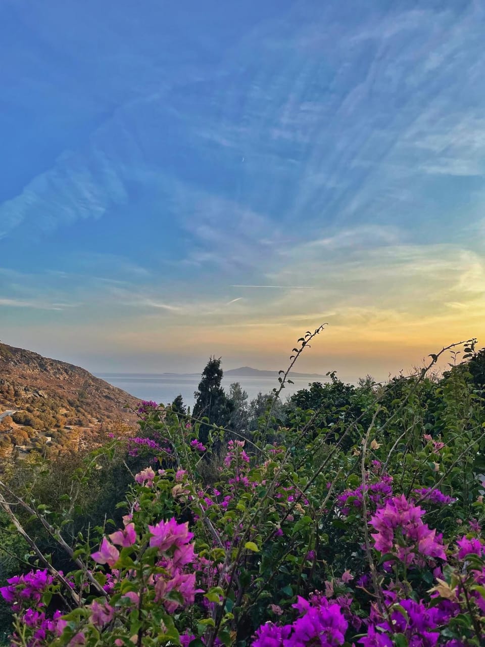 Nearby landmark, Spring, Day, Natural landscape, Mountain view, Sea view, Sunset
