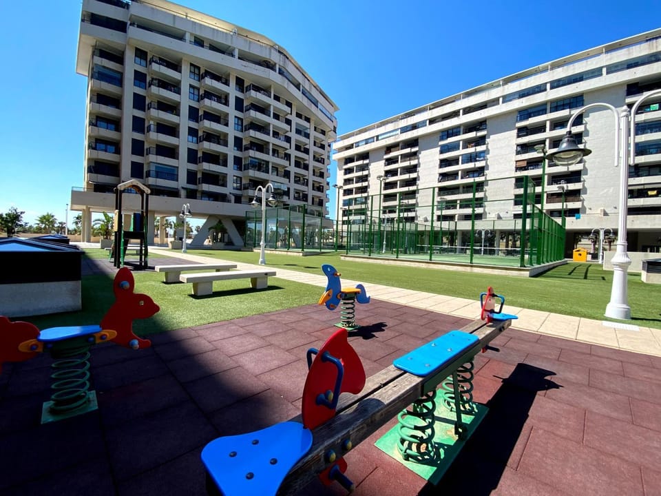 Property building, Children play ground, Garden
