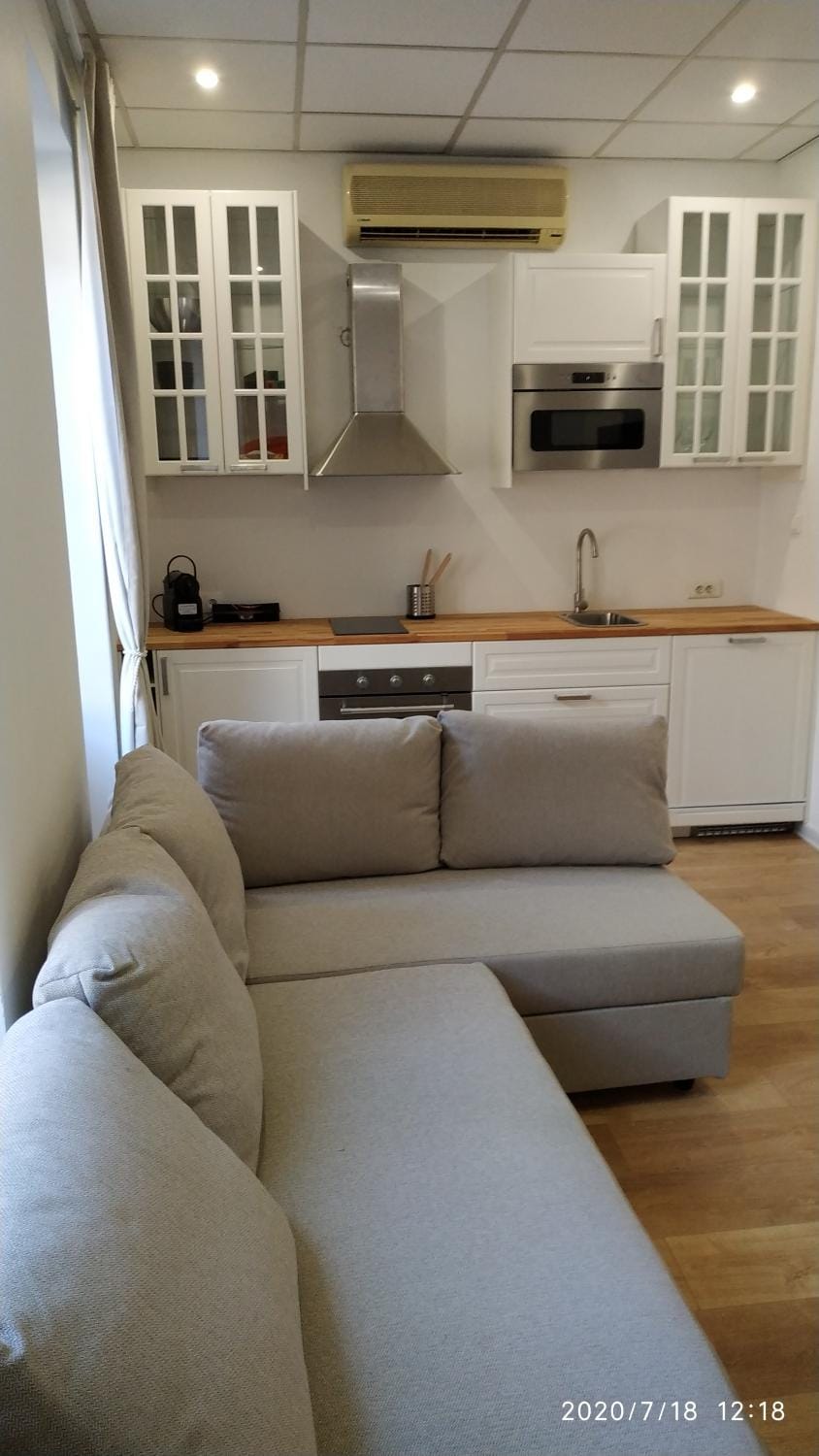 Living room, Seating area, kitchen