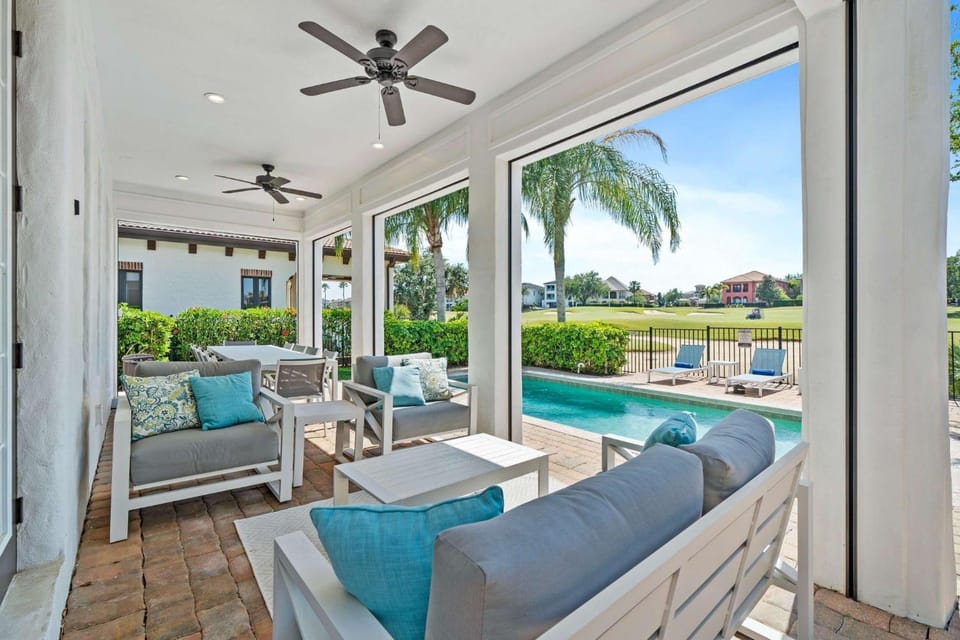 Polished 5 Bdrm Villa with Home Theater at Reunion House in Osceola County