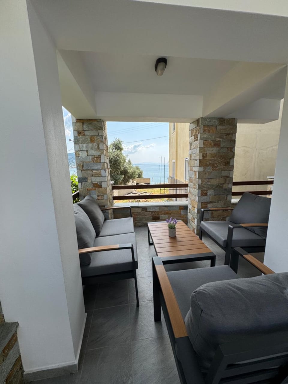 Patio, View (from property/room), Living room