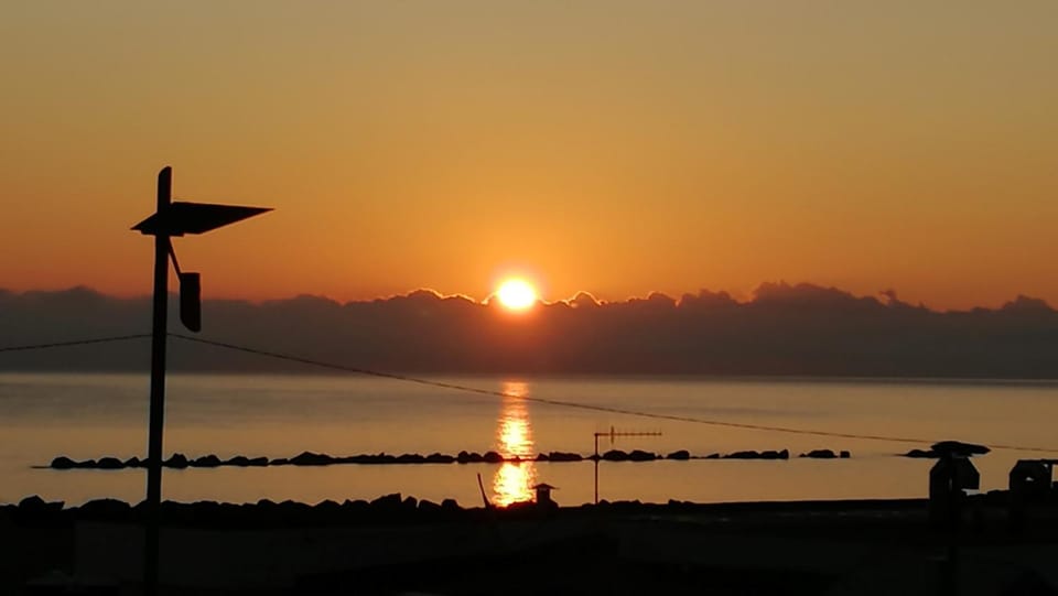 Natural landscape, Sea view, Sunrise